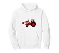 Trattori Red Tractor Farm Show Farmer Felpa con Cappuccio