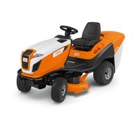 Trattorino a scoppio STIHL RT5097 452cc taglio 95 cm cesto 250 Lt trazionato