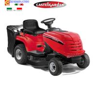 Trattorino Tagliaerba a Scoppio CASTELGARDEN Motore Benzina 352cc Rasaerba 84cm