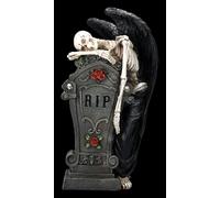 Trauernder Scheletro Angelo - Le Tombre Morte Fantasy Gotico Dekofigur 40cm