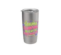 Trauma Dumping Is My Personality Condivisione eccessiva - Bicchiere termico in acciaio inox doppia parete