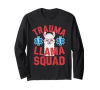 Trauma Llama Squadra Llama Costume Paramedico Maglia a Manica