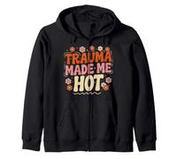 Trauma Made Me Hot Sarcasmo Oscuro Felpa con Cappuccio