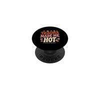 Trauma Made Me Hot Sarcasmo oscuro PopSockets PopGrip Adesivo