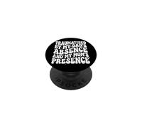Traumatized By My Dad's Absence And My Mom's Presence PopSockets PopGrip Adesivo