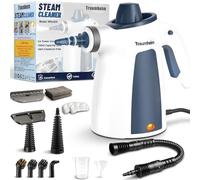 Traumheim Pulitore a vapore, pulitore a vapore manuale per la casa, multiuso con 14 accessori, pressione 3 bar, 350 ml, 1200 W, pulitore a vapore privo di sostanze chimiche, pulizia di cucina