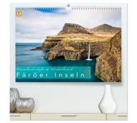 Traumlandschaft im Nordatlantik. Färöer Inseln (hochwertiger Premium Wandkalender 2026 DIN A2 quer), Kunstdruck in Hochglanz: Landschaftsfotografien von den Färöer Inseln, Dänemark