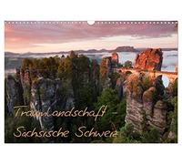 Traumlandschaft - Sächsische Schweiz (Wandkalender 2026 DIN A3 quer), CALVENDO Monatskalender: Bildkalender aus dem Nationalpark Sächsische Schweiz