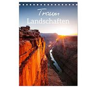 Traumlandschaften - Atemberaubende Naturszenen (Tischkalender 2026 DIN A5 hoch), CALVENDO Monatskalender: Erstaunliche Ausblicke aus der ganzen Welt