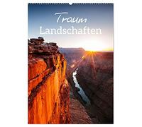 Traumlandschaften - Atemberaubende Naturszenen (Wandkalender 2026 DIN A2 hoch), CALVENDO Monatskalender: Erstaunliche Ausblicke aus der ganzen Welt