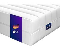 Traumnacht Basic XXL Materasso per dormire a molle insacchettate, colore del prodotto: bianco, durezza 3 (H3), dimensioni: 80 x 200 cm