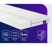 Traumnacht Basis Materasso per dormire, realizzato in Schiuma Fredda, colore del prodotto: Bianco, Durezza 2, dimensioni del prodotto: 90 x 190 cm