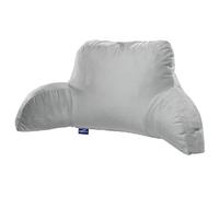 Traumnacht Cozy Cuscino da Lettura e Schienale per Letto, Grigio Chiaro, Rivestimento Sfoderabile e Lavabile in Morbido Microplush Delicato sulla Pelle, Prodotto secondo Standard di Qualità Tedeschi
