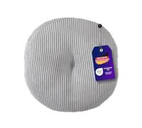Traumnacht Cozy Cuscino da pavimento in comodo rivestimento in corda, grigio pietra, rotondo con 60 cm di diametro e circa 18-19 cm di altezza, peso 1.180 g, prodotto secondo gli standard di qualità