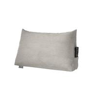 Traumnacht Cozy Cuscino schienale lettura, 70 x 40 cm, Beige, Rivestimento in morbido cord sfoderabile, tasca laterale, Oeko-Tex, Qualità tedesca