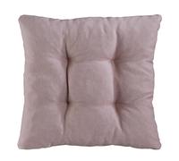 Traumnacht Cozy - Set di 4 cuscini per sedia da giardino, cucina o sala da pranzo, per interni ed esterni, 38 x 38 x 6 cm, rosa antico