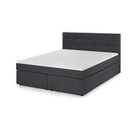 Traumnacht Letto con materasso a molle insacchettate a 7 zone, H2 e comodo materassino topper in schiuma