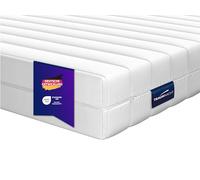 Traumnacht Materasso Ortopedico Basic Duo in Schiuma Fredda a 7 Zone, Rigidità H2 e H3, 90 x 200 cm, Altezza 12 cm, Certificato Oeko-Tex, Qualità Tedesca