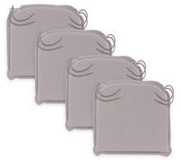 Traumnight - Cuscino per Sedia da Esterni, Colore: Grigio Talpa