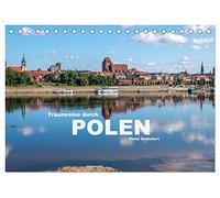 Traumreise durch Polen (Tischkalender 2026 DIN A5 quer), CALVENDO Monatskalender: Das faszinierende Reiseland Polen auf 12 sehenswerten Kalenderblättern.