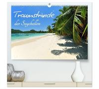 Traumstrände der Seychellen (hochwertiger Premium Wandkalender 2026 DIN A2 quer), Kunstdruck in Hochglanz: Die schönsten Strände von Mahé, La Digue und Praslin