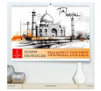 Traumziele der Erde - Kalender für Entdecker (hochwertiger Premium Wandkalender 2026 DIN A2 quer), Kunstdruck in Hochglanz: Eine Reise um die Welt mit faszinierenden Highlights.