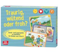 Traurig, wütend oder froh?: Denk- und Legespiele zu Gefühlen für Kinder von 3 bis 6