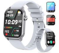 TRAUSI Smart Watch per donne e uomini, smartwatch HD da 1,8 pollici con 120 modalità sportive, monitoraggio della frequenza cardiaca/sonno, impermeabile IP67, controllo chiamate e musica Bluetooth per