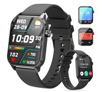 TRAUSI Smart Watch per donne e uomini, smartwatch HD da 1,8 pollici con 120 modalità sportive, monitoraggio della frequenza cardiaca/sonno, impermeabile IP67, controllo chiamate e musica Bluetooth per
