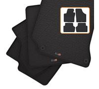 Travall Mats Tappertini Abitacolo Compatibili con Volkswagen Tiguan 2007-2016 TRM1017 - Tappertini Auto in Gomma Originali