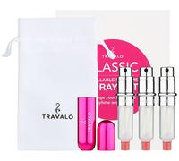Travalo Set Classic HD Rosa 5 ml - Atomizzatore ricaricabile per profumo