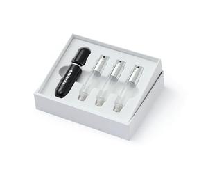 Travalo Set magnetico classico Nero Atomizzatore per profumo ricaricabile