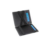 TRAVANDO Magic Wallet con portamonete e protezione RFID - Portafoglio da uomo compatto - 7 scomparti per carte - Slim Wallet da uomo con confezione regalo - Design tedesco