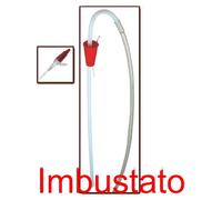 Travasatore con rubinetto automatico, con innesco a soffio