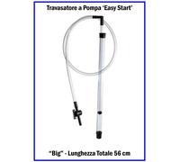 Travasatore Vino a Pompa Automatico con Rubinetto a Farfalla per Travaso Vino