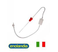 TRAVASATORE RIEMPITORE A SOFFIO CON RUBINETTO VINO ACQUA OLIO IN PLASTICA