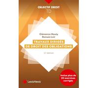 Travaux dirigés de droit des obligations