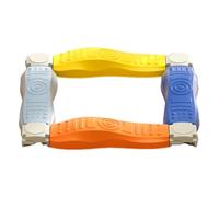 Trave di equilibrio con pietre miliari - Attrezzatura da gioco all'aperto per bambini, trave di allenamento per l'equilibrio regolabile | Divertente attività di equilibrio per esercizio fisico, capaci