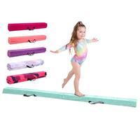 Trave ginnastica artistica per casa - 210/240/270/300 - Incredibile attrezzatura per l'equilibrio per i bambini a casa - Finta pelle scamosciata, schiuma EVA ad alta densità - cinghie per il trasporto