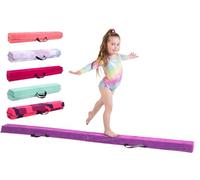 Trave ginnastica artistica per casa - 210/240/270/300 - Incredibile attrezzatura per l'equilibrio per i bambini a casa - Finta pelle scamosciata, schiuma EVA ad alta densità - cinghie per il trasporto