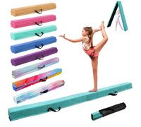 Trave Ginnastica Artistica per Casa 300/270/240 cm, SportBob Trave Pieghevole Ginnastica Portatile per Allenamento, Trave Equilibrio con Base In Gomma Antiscivolo per Bambini, Principianti e Ginnasti Professionisti