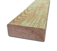 Trave in legno di pino massello 4,5x12 cm, impregnata in autoclave, da 1 a 4 m