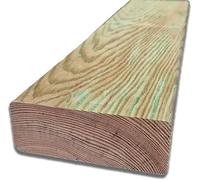 Trave in legno massello di pino nordico da 300 cm, sezione 4,5x12 cm, impregnato classe IV
