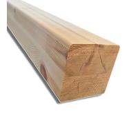 Trave in Pino Bilama Piallato 9x9 cm - Travetto in Legno Naturale per Bricolage
