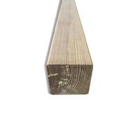 Trave quadrata in legno di pino impregnata da 300 cm, sezione 7x7 cm