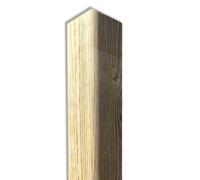 Trave quadrata in legno di pino impregnato 9x9x240 cm, per strutture