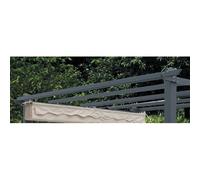 Trave tonda di ricambio per pergola 3x3 mt Ø 19 mm lunghezza 268 cm in acciaio