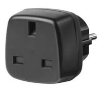 Travel Adapter GB/earthed adattatore e invertitore Nero, Adattatore presa Nero, Bulk