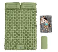 Travel Air Mattress, Waterproof Inflatable Camping Sleeping Pad, Backpacking with Foldable Design, Effortless Inflation, for Hiking, Backpacking, Fishing, Lightweight & Portable (Green)