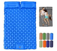 Travel Air Mattress, Waterproof Inflatable Camping Sleeping Pad, Inflatable 2 Person Sleeping Mat, Foldable Camp Sleeping Pad Travel Tent Gear for Hiking, Backpacking, Fishing (D)